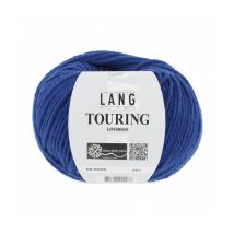 Pelote De Laine À Tricoter Touring - Lang Yarns 06 Bleu