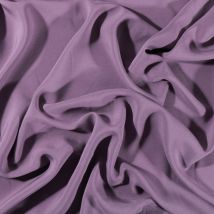 Tissu Voile De Viscose Uni Mauve - Craftine