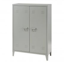Casier De Bureau Métallique À 2 Portes 110 X 75 X 33 - Helloshop26 Le Choix, Autrement !