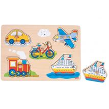 Puzzle Sonore Véhicules - Goki