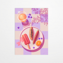 Carte Postale - Lauriea - Glace - 14,8 X 10,5 Cm - Made In France - My 365