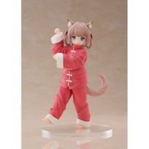 My Cat Is A Kawaii Girl - Statuette Palette Dress-up Collection Kinako Nyang Fu Ver. 15 Cm - Golden Head