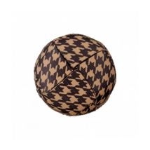 Bouton Recyclé Cuir À Queue 23 Mm X 2 Motif Pied De Poule - Union Knopf Marron - Prym Union Knopf