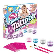 Fab-lab Glitter Tattoos - Coffret Tatouages Paillettés - Tomy
