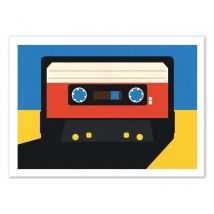 Affiche 50x70 Cm - Black Tape - Rosi Feist - Wall Editions