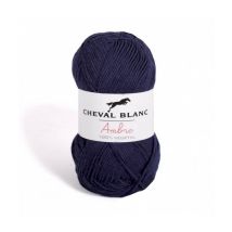Coton Et Bambou À Tricoter Ambre - Cheval Blanc 094 Bleu