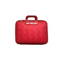 Mallette Bombata Intrecciato 13''- Rouge