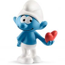 Figurine Schtroumpf Avec Cœur - Schleich