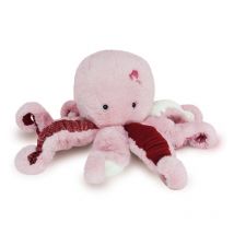 Peluche Pieuvre Rose - Histoire D'Ours