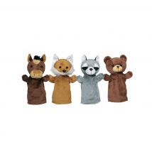 4 Marionnettes Animaux - Goki