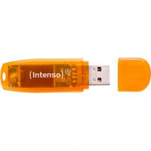 Clé Usb Intenso 2.0 Rainbow 64go Orange - Intenso