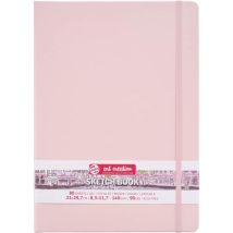 Carnet À Croquis / Sketch Book - Format A4 (21x29,7cm) - 80 Feuilles - 140g - Rose - Royal Talens