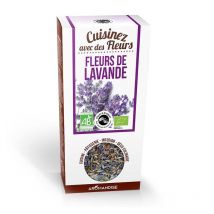 Fleurs Comestibles Bio - Fleurs De Lavande 40 G - Aromandise