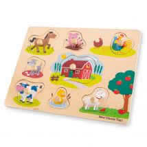 Puzzle Ferme 8 Pcs - New Classic Toys