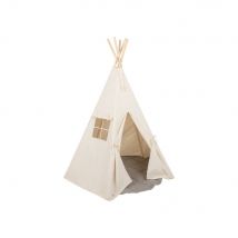Tente Tipi Avec Tapis Beige Gris - Moi Mili