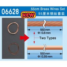 55cm Brass Wire Set (solid & Braided) - Trumpeter