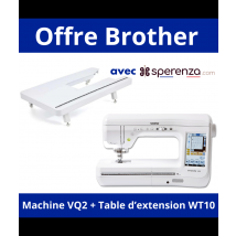 Machine À Coudre Innov'is Vq2 - Brother - Votre Alliée Ultime Pour Créer Des Pièces Maîtresses Couture Blanc