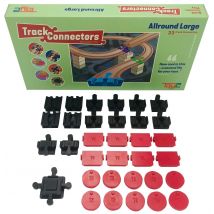 Allround Large - 33 Connecteurs De Rails - Toy2
