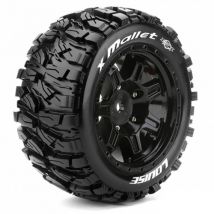2 Pneus Et Jantes Louise X-mallet (mft) Pour Traxxas Xmaxx 3350b - LOUISE