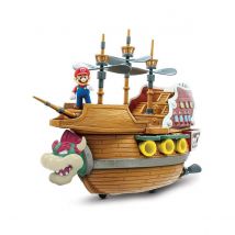 World Of Nintendo Super Mario - Playset Bowser's Airship Deluxe - Jakks Pacific