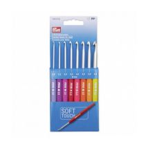 Jeu De 8 Crochets Prym Soft Touch En Plastique N° 2 À 6 - Prym Multicolore
