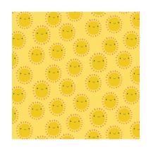 Tissu Coton Dashwood Summer Fun Soleil De 110 Cm De Largeur Fun Jaune Vendu Par 50 Cm