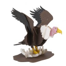 Maquette 3d En Papier Vautour - Fridolin