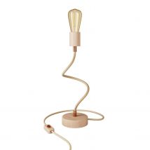 Lampe De Table Flex En Bois - Creative Cables