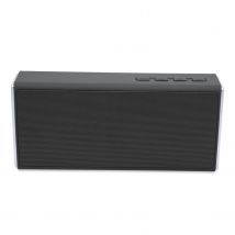 Enceinte Bluetooth Tws 5w Amplifiée Autonomie 5h Support Appels Mains-libres Fm Usb Tf Gris Yonis - Yonis