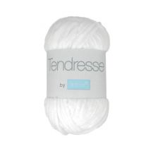 Fil Chenille Tendresse 100gr De Trimits : Douceur Et Confort Pour Toutes Vos Créations 101 Blanc