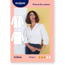 Patron Chemisier Solene- Taille 34 À 48 - Majam