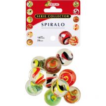 Billes - Jeu De Récréation - 10 Calots - Spiralo - Enfant - Kim'Play