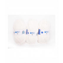 Fil À Tricoter À Tricoter Piwi - By Oké ! 611 Blanc