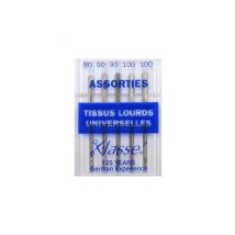 Aiguilles Universelles Pour Machines - Klasse Taille N°assorties 80/12, 90/14, 100/16 - Klasse