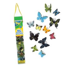 Lot De 18 Papillons Réalistes - Insectlore