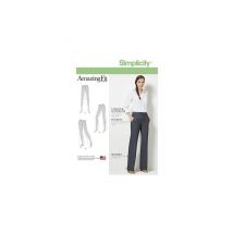Patron Simplicity 8056 Pantalon Et Short Femme Taille N°38-46
