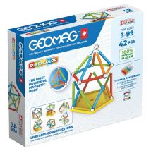 Supercolor Barrettes Magnetiques 42 Pcs - Geomag