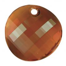 Pendentif Cristal Swarovski Elements, Cuivré, 28 Mm, Boîte 1 Pce, twist