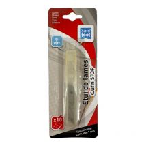 Lames De Cutter - 9mm - Prédécoupées - Etui De 10 - Safe Tool - Safetool
