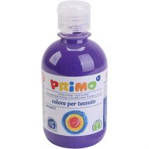 Peinture Textile, Violet, 300ml/ 1 Flacon - Primo