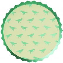 8 Assiettes Dinosaure - Ginger Ray