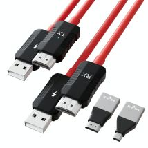 Câble Hdtv Sans Fil 4 En 1 Pour Projection Écran Universelle Plug And Play Yonis