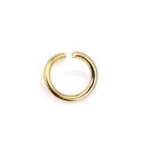 20 Anneaux De Jonction 8 Mm Plaqué Or 18 Carats Acier Inoxydable 304 Ouverts Connecteurs - La boutique de Karine