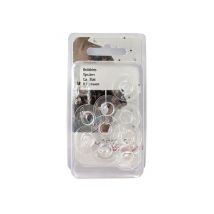 Set De 10 Canettes Pour B05 Academy/crafter Et Sew&go1/3/5/7/8 - Bernette Gris
