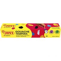 Peinture Gouache - Enfant - Dès 3 Ans - 5 Pots 35ml - 5 Couleurs - Jovi