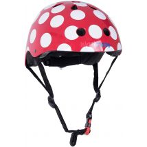 Casque Enfant Red Dotty Medium - Kiddimoto