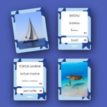 Mes 40 Premiers Mots: Mers & Océans - ObserveMontessori