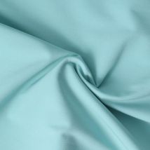 Tissu Crêpe Scuba Extensible Nayeli Uni Bleu Ciel - Craftine