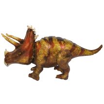 Ballon Aluminium Articulé - Triceratops - À Poser - P'tit Clown