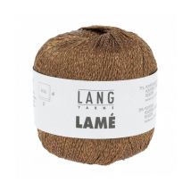 Fil Brillant À Tricoter Lame - Lang Yarns 0015 Marron - LangYarns
